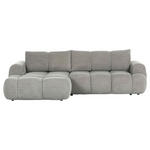 ECKSOFA Braun Flachgewebe  - Schwarz/Braun, KONVENTIONELL, Kunststoff/Textil (174/274cm) - Carryhome