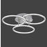 LED-DECKENLEUCHTE - Silberfarben, Design, Kunststoff/Metall (56/56/13cm) LED-DECKENLEUCHTE - Silberfarben, Design, Kunststoff/Metall (56/56/13cm)