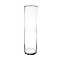VÁZA, sklo,  - čiré, Basics, sklo (15/60/15cm)