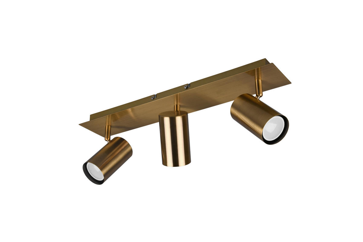 STRAHLER - Messingfarben, Design, Metall (48,0/15,0/9,00cm) - Trio Leuchten