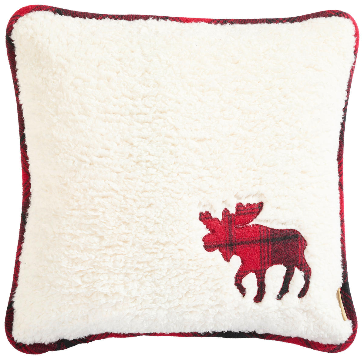 KISSENHÜLLE 45/45 cm  - Rot/Weiß, KONVENTIONELL, Textil (45/45cm) - X-Mas