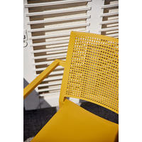 STAPELSTUHL Gelb  - Gelb, Basics, Kunststoff (46/80/56cm) - Siena Garden