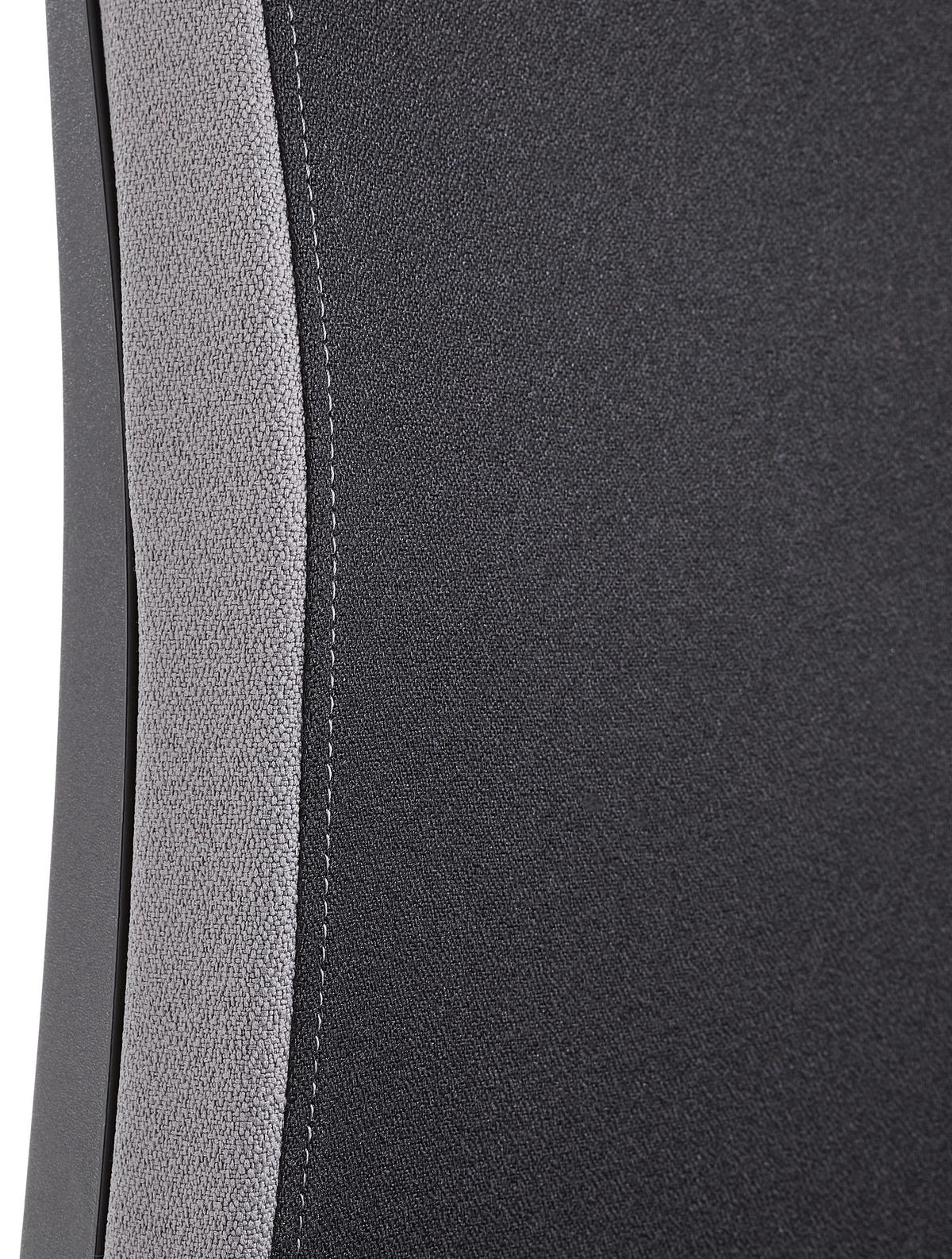 DREHSTUHL Flachgewebe Schwarz  - Chromfarben/Schwarz, KONVENTIONELL, Kunststoff/Textil (70/126-138/70cm) - Venda