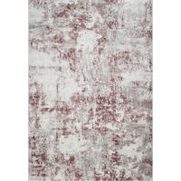 WEBTEPPICH Wohnzimmer 67/140 cm Sorrent Grau, Rosa, Silberfarben rechteckig  - Silberfarben/Rosa, Design, Textil (67/140cm) - Novel