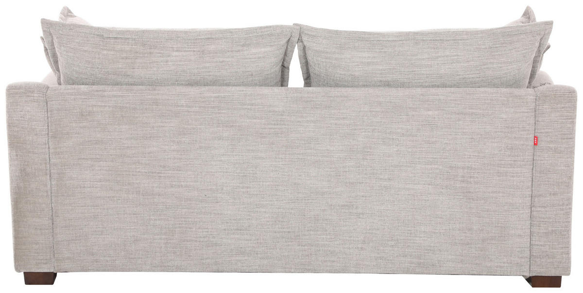 DVOJMIESTNA POHOVKA, textil, sivobéžová - hnedá/sivobéžová, Modern, drevo/textil (180/93/97cm) - MID.YOU