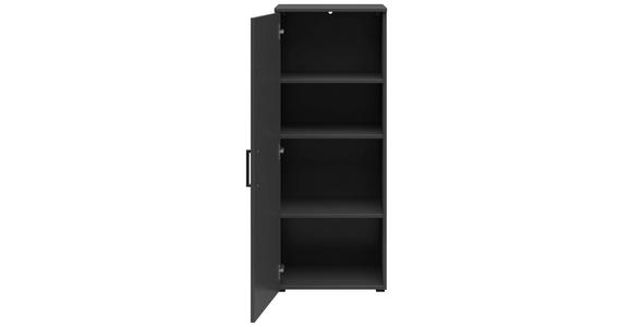 KOMMODE 45/115/40 cm in Graphitfarben - Anthrazit/Schwarz, MODERN, Holzwerkstoff/Kunststoff (45/115/40cm) - Carryhome