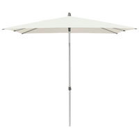 SONNENSCHIRM 250x200 cm Ecru  - Ecru/Silberfarben, KONVENTIONELL, Textil/Metall (250/200cm) - Glatz
