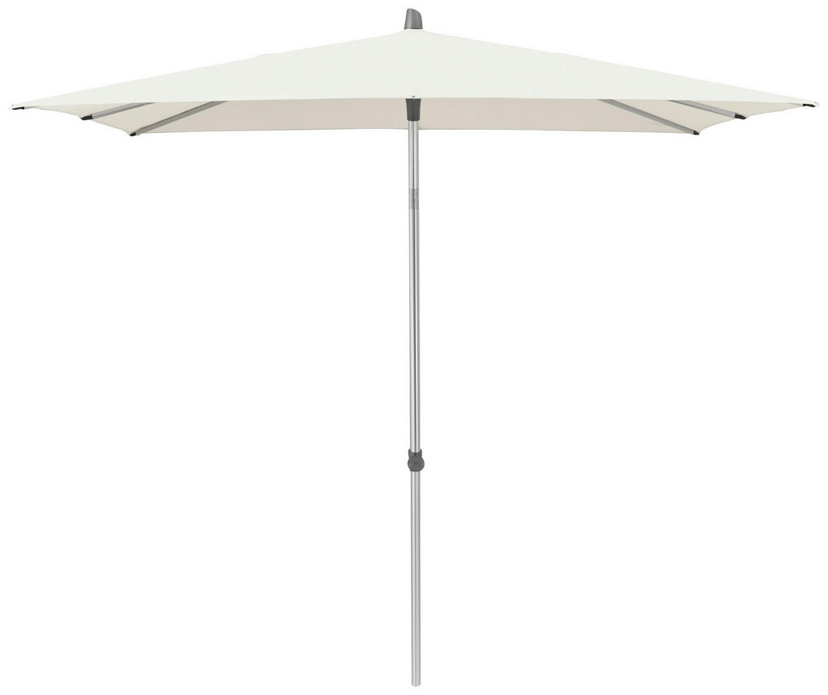 SONNENSCHIRM 250x200 cm Ecru  - Ecru/Silberfarben, KONVENTIONELL, Textil/Metall (250/200cm) - Glatz