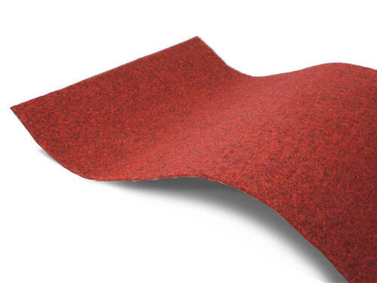 RASENTEPPICH - Rot, Basics, Textil (200/100cm)