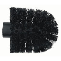 ERSATZBÜRSTENKOPF   Kunststoff  - Schwarz, Basics, Kunststoff (8cm) - Sadena