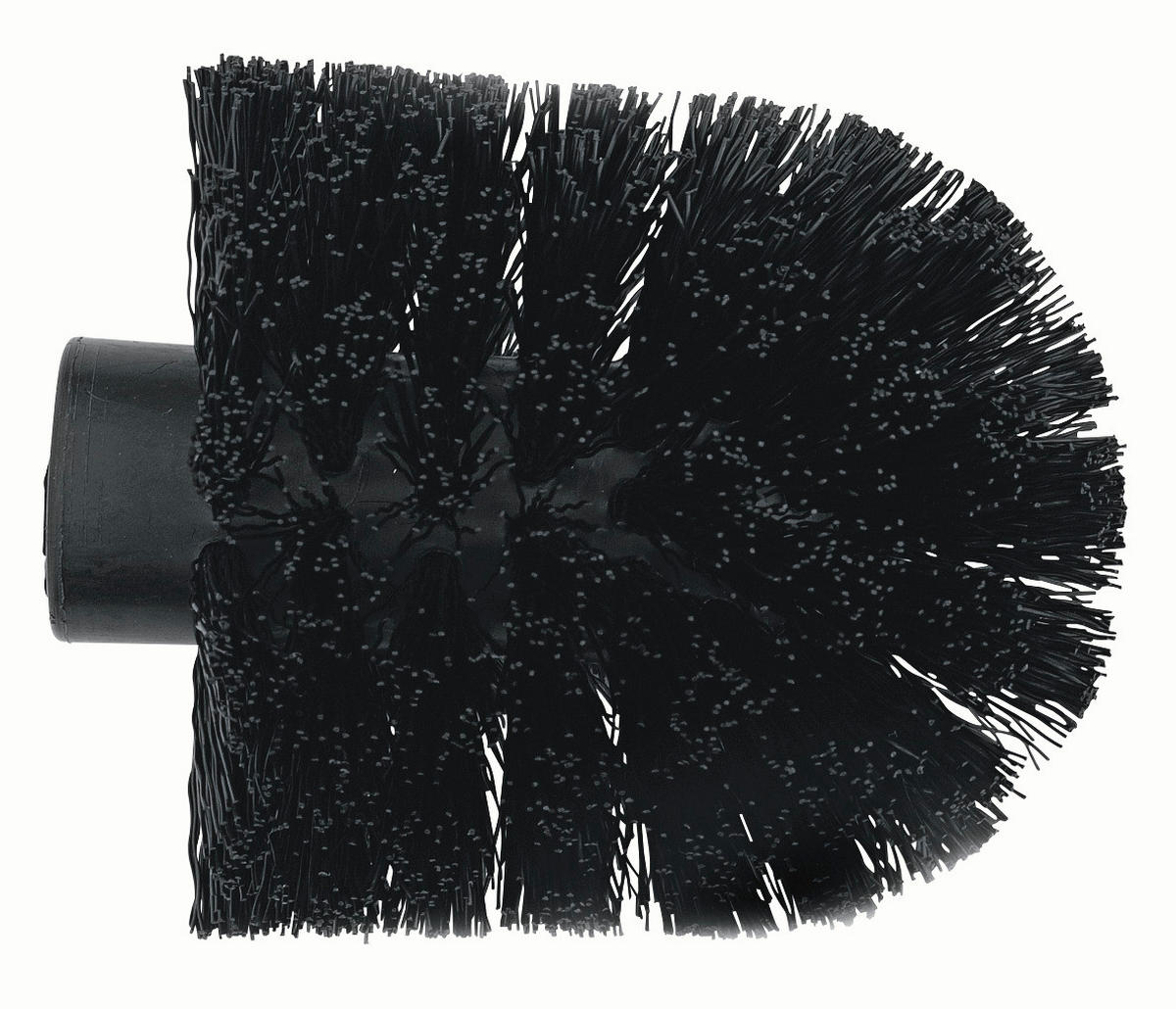 ERSATZBÜRSTENKOPF   Kunststoff  - Schwarz, Basics, Kunststoff (8cm) - Sadena
