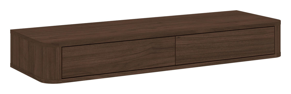 SCHMINKTISCH , Walnussfarben  - Walnussfarben, Design, Holzwerkstoff (115,2/15,8/40cm) - MID.YOU