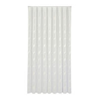 HÁLÓS FÜGGÖNY fm - krémszínű, Konventionell, textil (300cm)