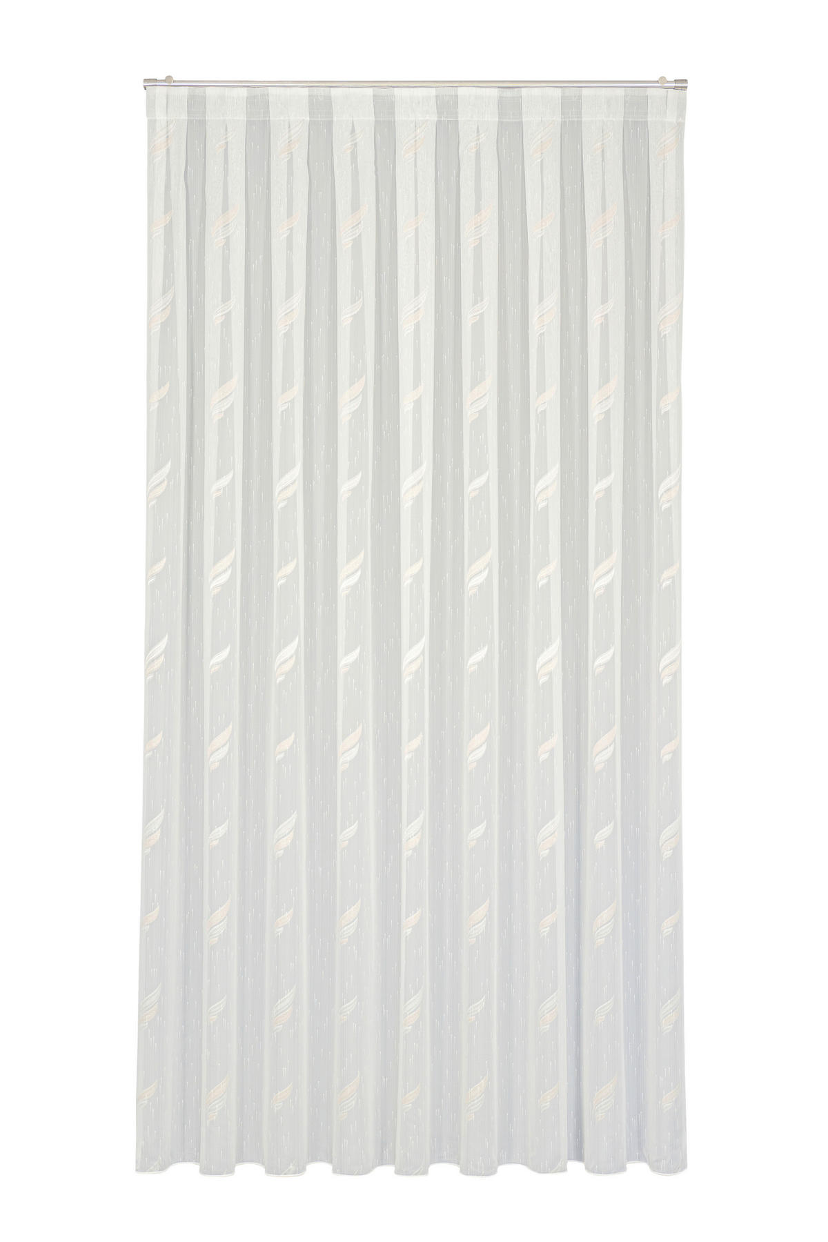 HÁLÓS FÜGGÖNY fm - krémszínű, Konventionell, textil (300cm)