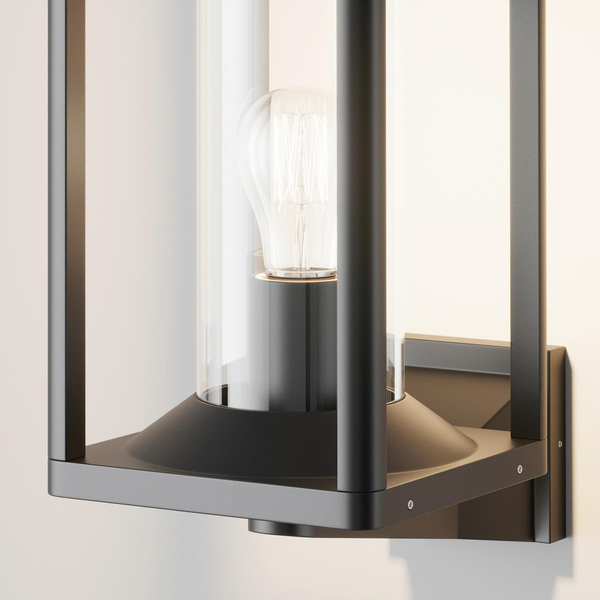 WANDLEUCHTE Cell 14.5/27.6/21.5 cm  - Graphitfarben, Design, Metall (14.5/27.6/21.5cm) - MAYTONI