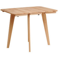KLAPPTISCH Kernbuche massiv rechteckig Kernbuche  - Kernbuche, Natur, Holz (94/75/75cm) - Livetastic