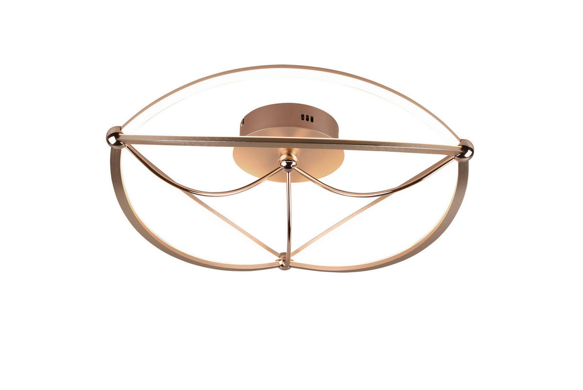 LED-DECKENLEUCHTE  62/18 cm    - Messingfarben, Lifestyle, Metall (62/18cm)