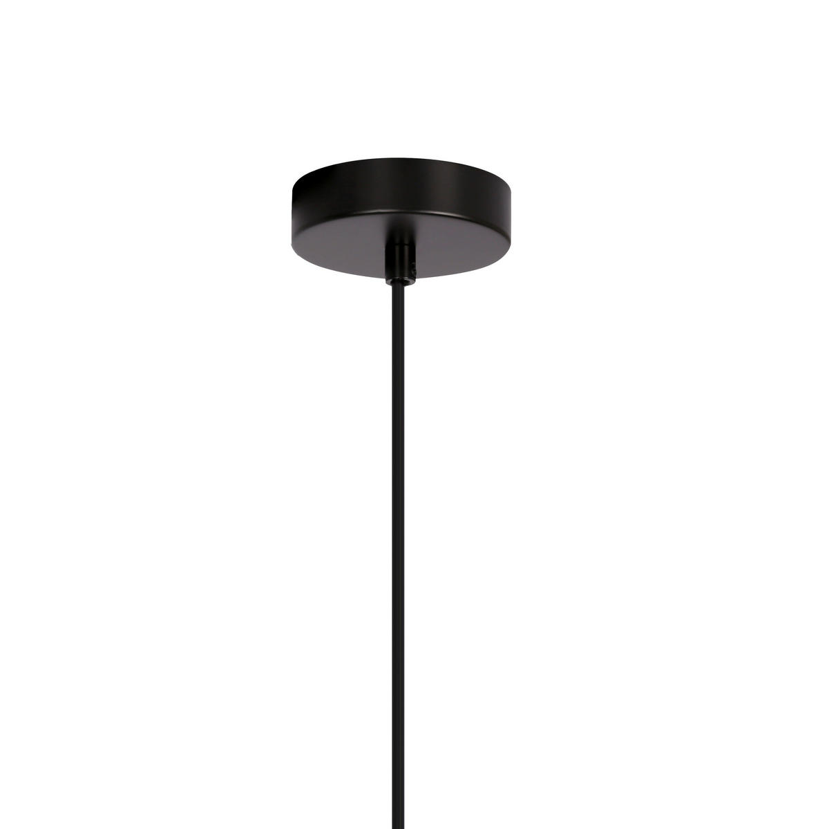 HÄNGLAMPA Duo 32.5/15/115 cm  - vit/svart, Basics, metall (32.5/15/115cm)
