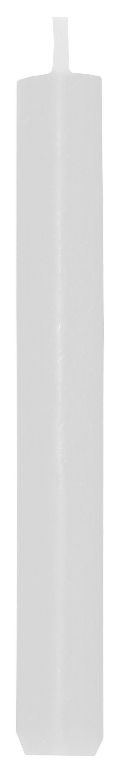  STABKERZE  - Weiss, Basics (2,2/18cm) - Steinhart