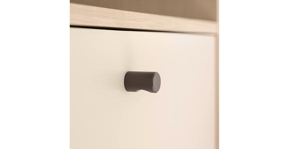 GARDEROBE 4-teilig  in 120/200/50 cm  - Kaschmir/Eichefarben, Design, Glas/Holzwerkstoff (120/200/50cm) - Xora