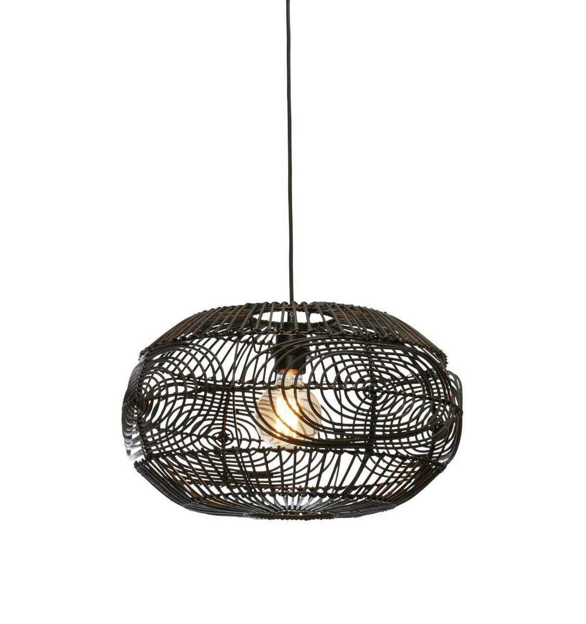 ZÁVĚSNÉ SVÍTIDLO, 48/30 cm  - černá, Trend (48/30cm) - Good & Mojo