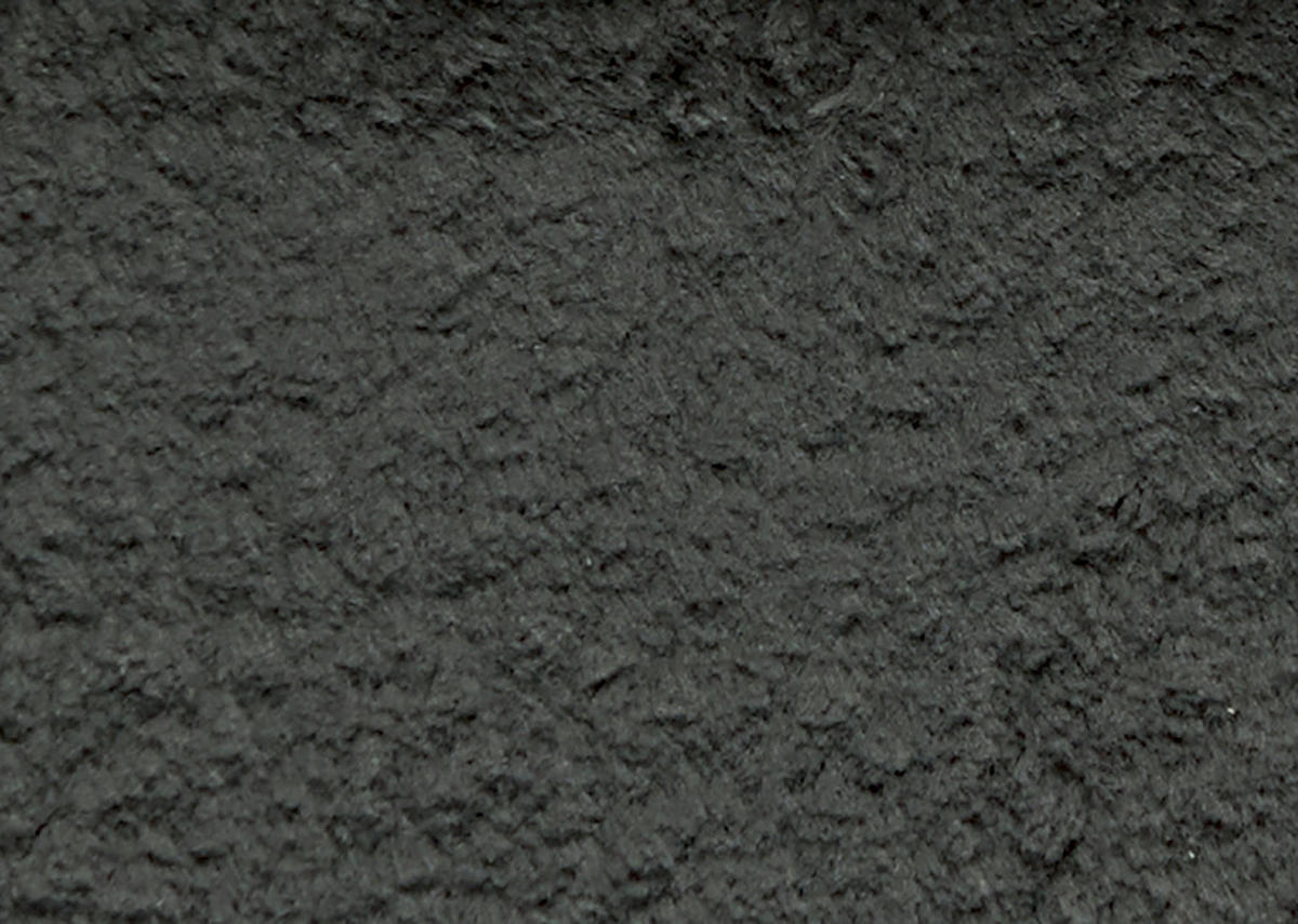 SESSEL in Teddystoff Anthrazit  - Anthrazit/Schwarz, Design, Textil/Metall (60/94/86cm) - Dieter Knoll