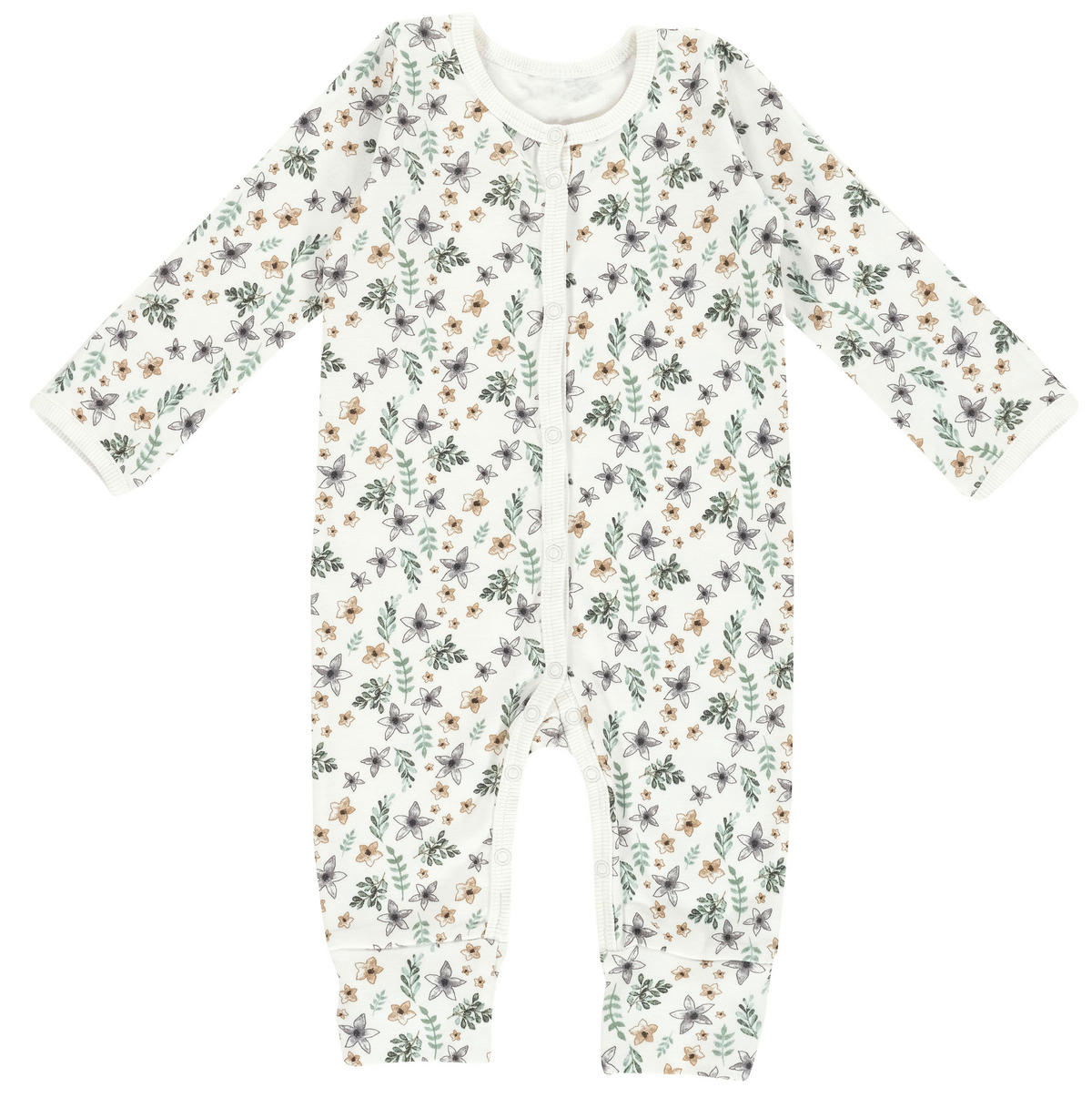 SCHLAFANZUG  - Weiß/Grün, Basics, Textil (50null) - Alvi