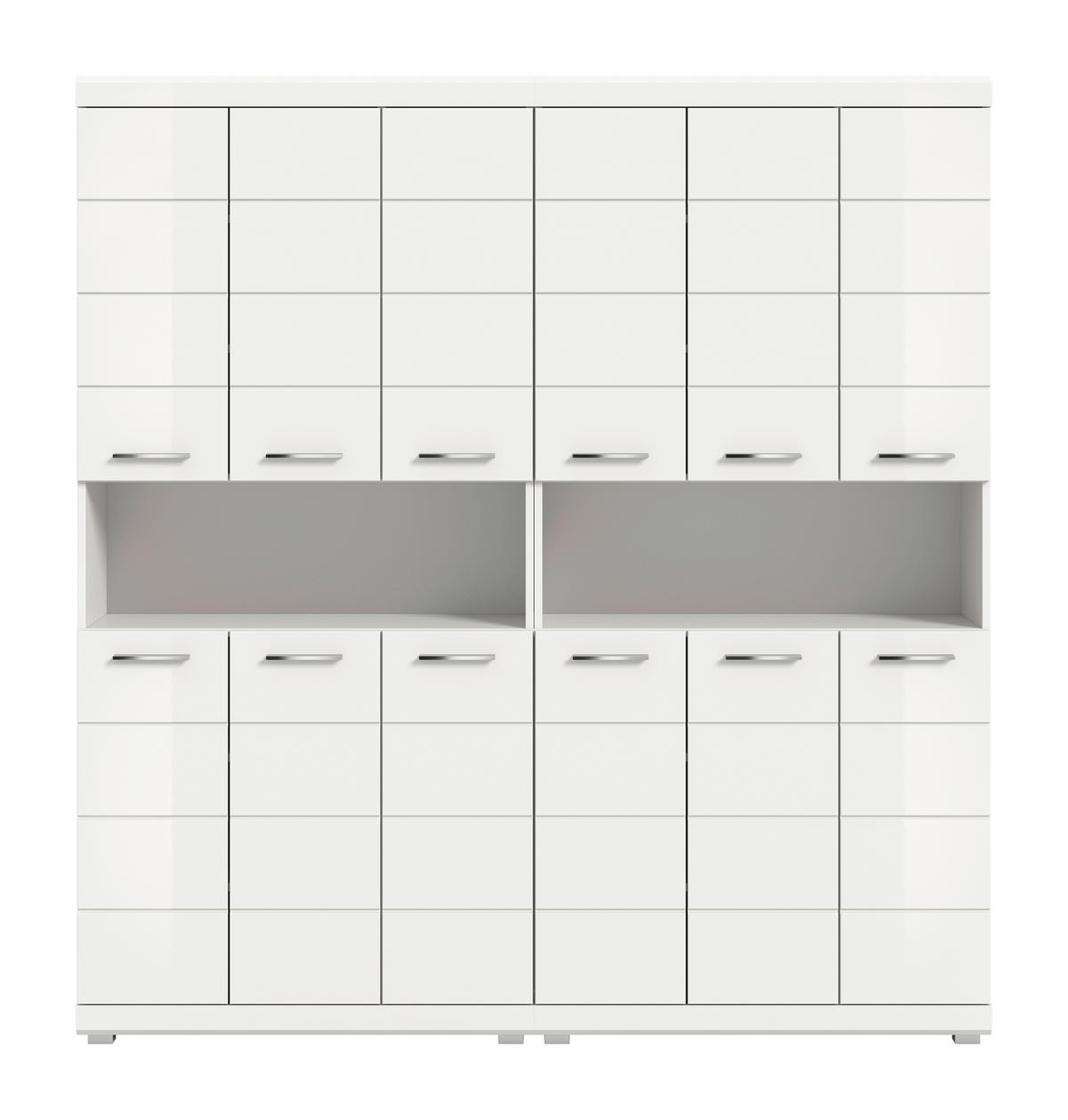 BADRUM 180 cm  - vit/silver, Trend, trämaterial/plast (180cm) - MID.YOU