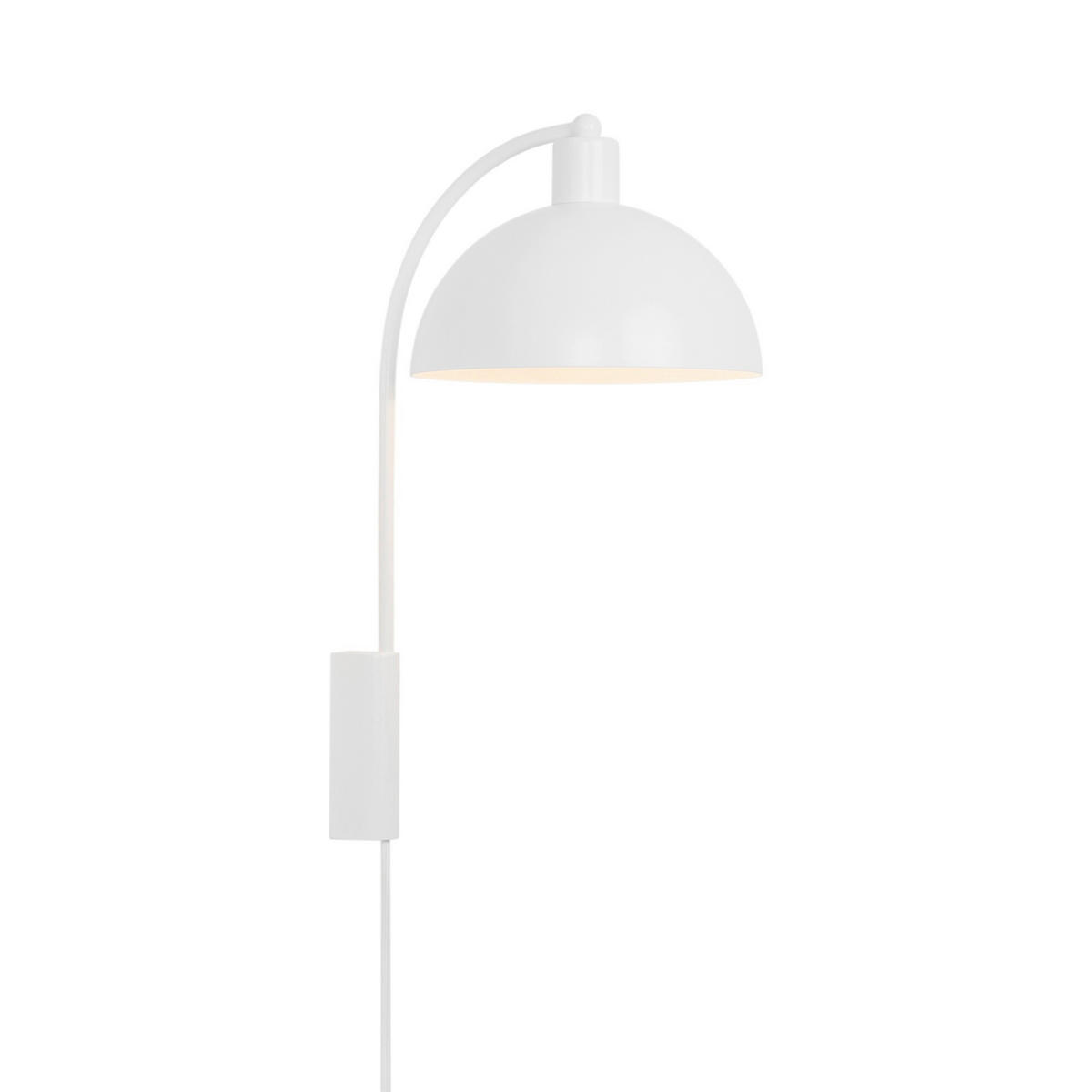 WANDLEUCHTE 26/43 cm   - Weiß, KONVENTIONELL, Metall (26/43cm) - Nordlux