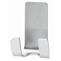 KLEBEHAKEN  in Chromfarben  - Chromfarben, Basics, Metall (4,6/14/12cm) - Tesa