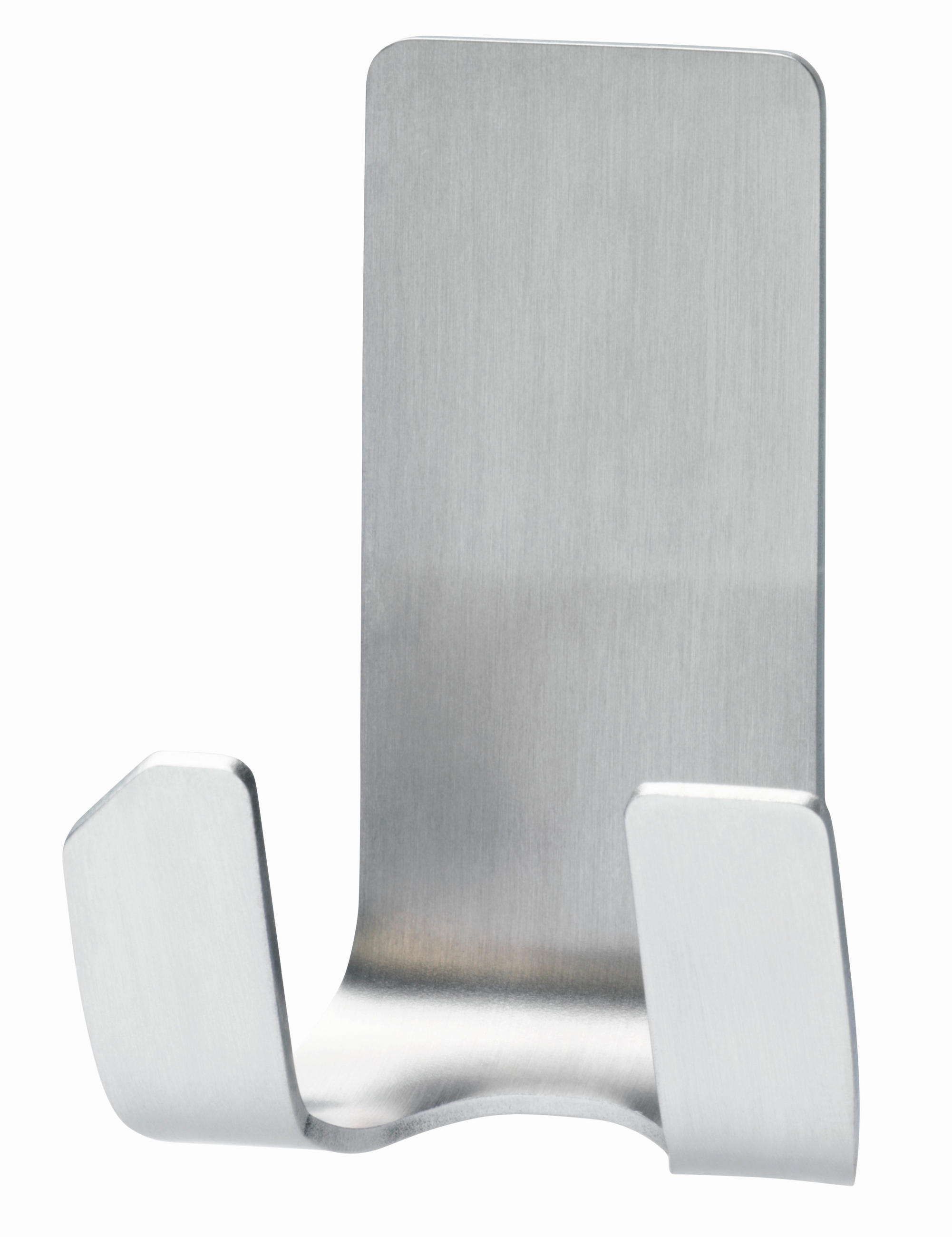 Tesa Klebehaken Powerstrips Chrom 4.6x14x12 cm