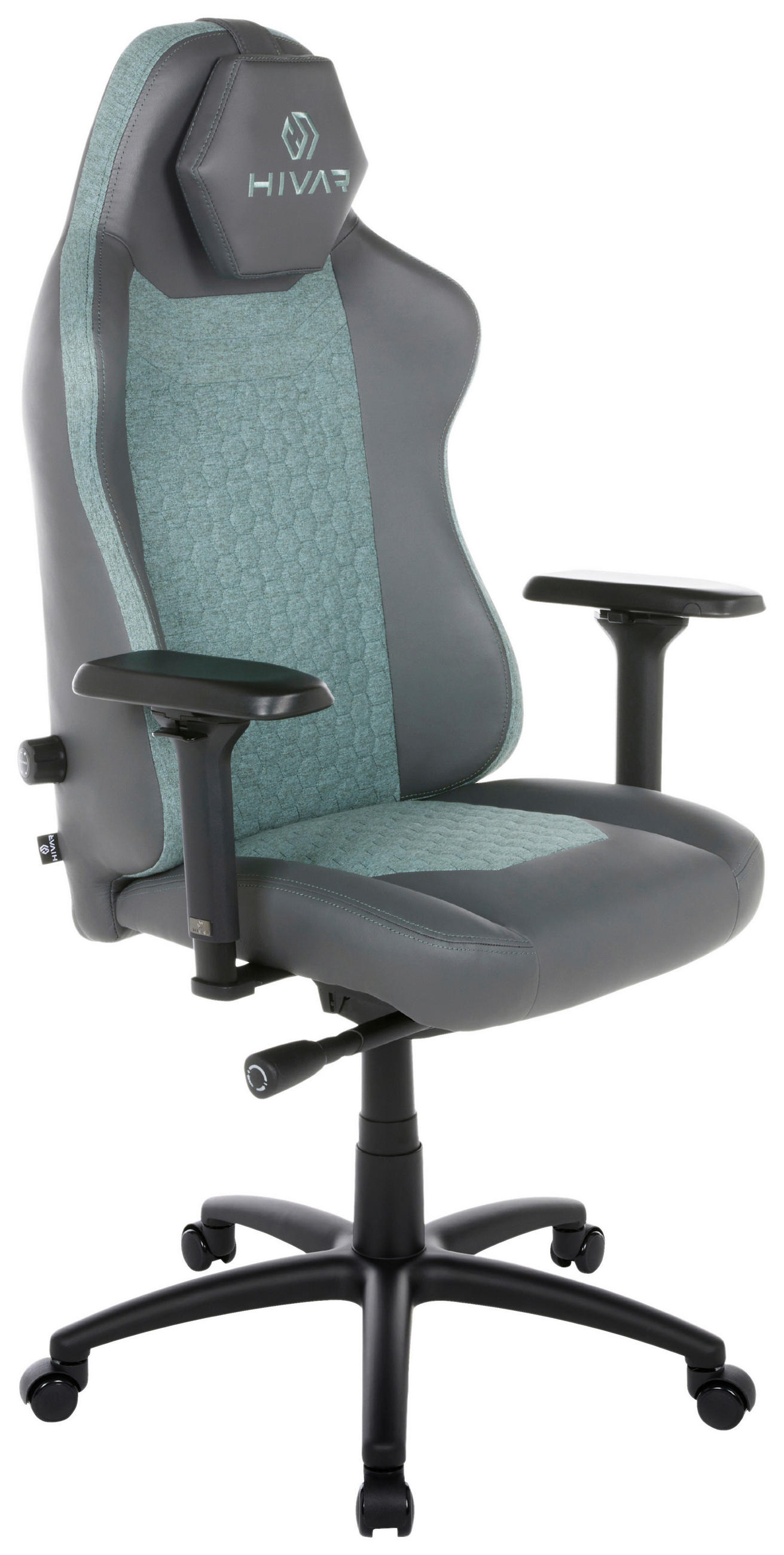 ORBICAL Aurora Coal Grau, Schwarz, Türkis, Smaragdgrün Metall, Textil   - Türkis/Smaragdgrün, LIFESTYLE, Textil/Metall (79/142/77cm) - HIVAR