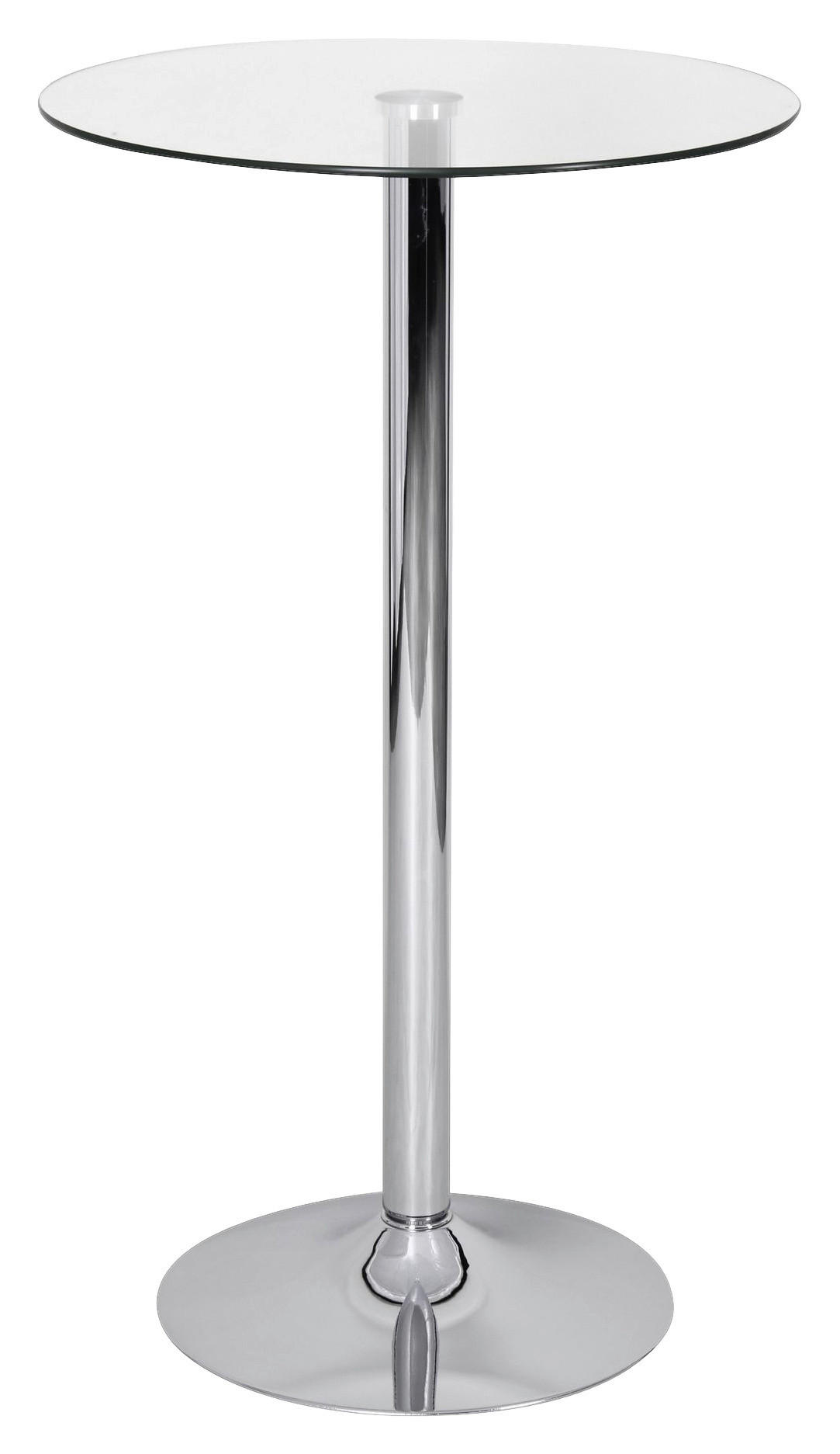 Mid.you Stehtisch Transparent 105 cm
