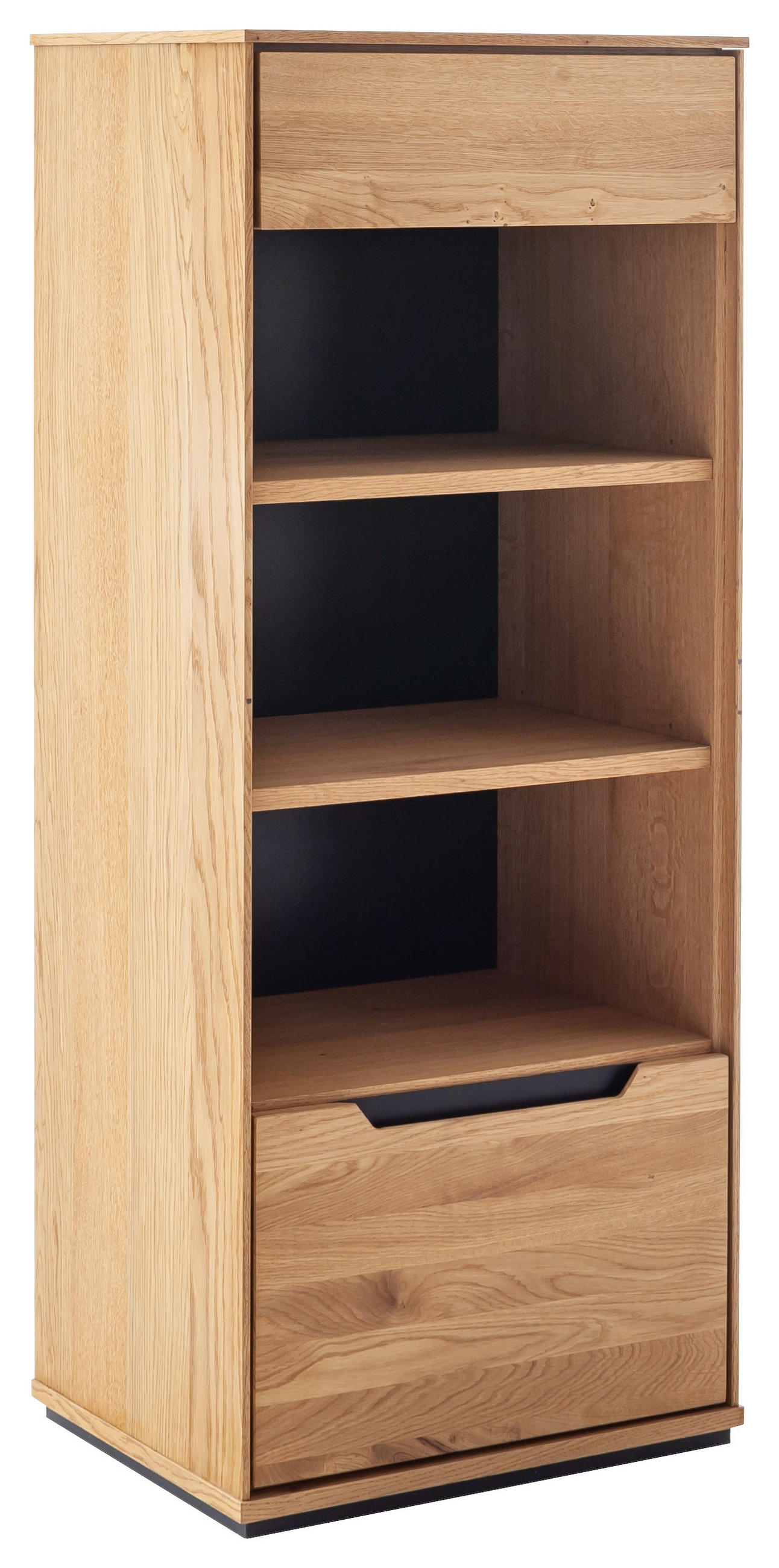REGAL  53/129/41 cm Wildeiche  - Wildeiche/Eichefarben, Natur, Holz/Holzwerkstoff (53/129/41cm) - Linea Natura