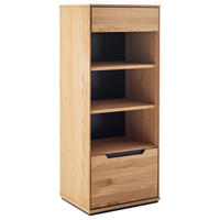 REGAL  53/129/41 cm Wildeiche  - Wildeiche/Eichefarben, Natur, Holz/Holzwerkstoff (53/129/41cm) - Linea Natura