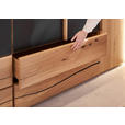 DREHTÜRENSCHRANK  in Anthrazit, Wildeiche  - Wildeiche/Anthrazit, Natur, Glas/Holz (300/218/60cm) - Valnatura