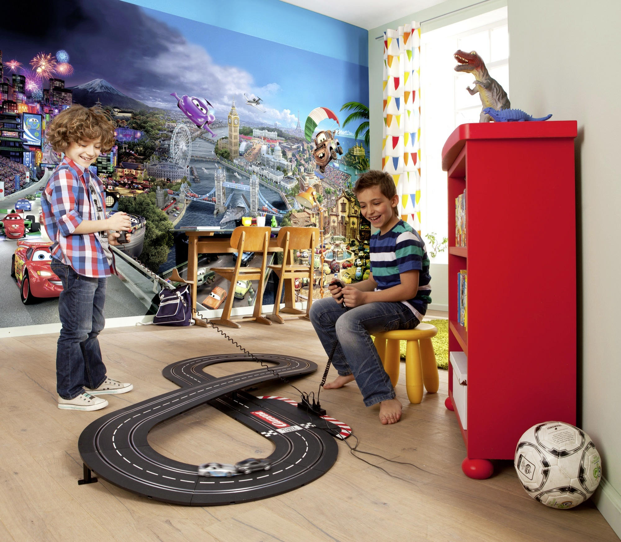 FOTOTAPETE Cars World  - Multicolor, Design, Papier (368/254cm) - Komar
