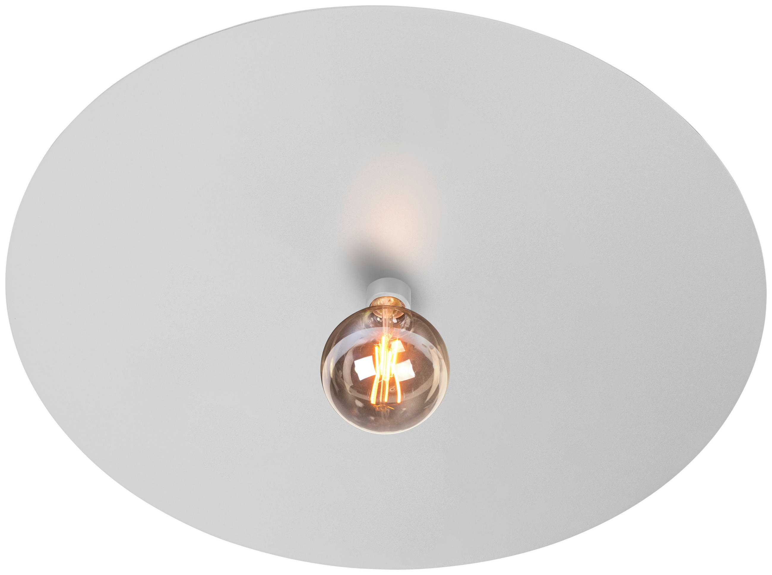 DECKENLEUCHTE Chio 54/6,5 cm   - Weiß, Basics, Metall (54/6,5cm) - BOPP