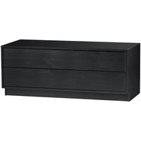 LOWBOARD Finca  in 100/40/40 cm  - Schwarz, Design, Holz (100/40/40cm) - Livetastic
