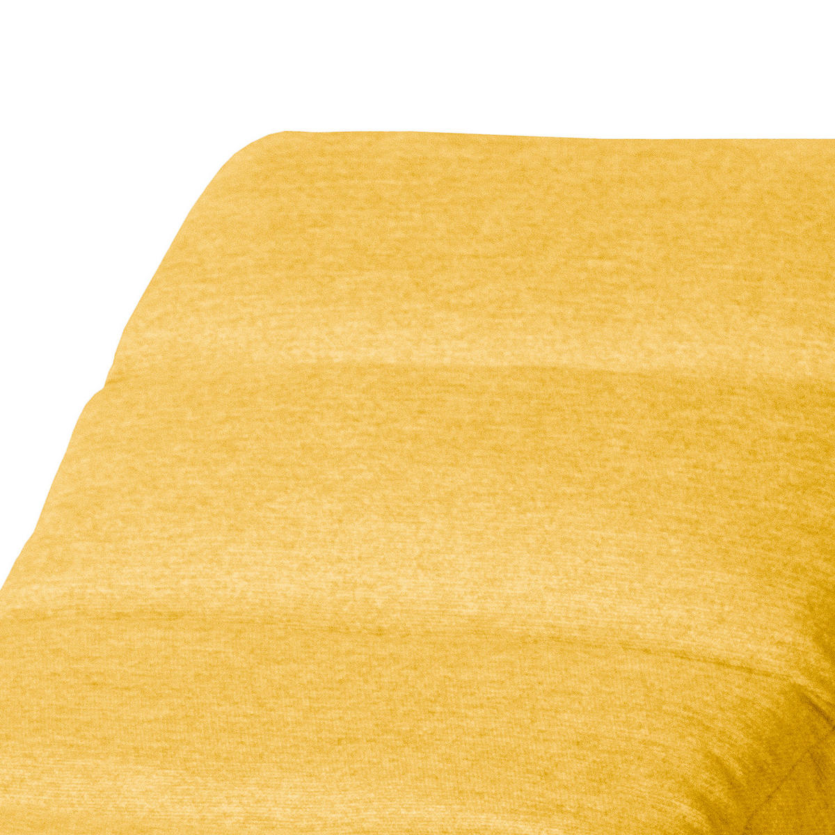 RELAXLIEGE SWING Webstoff Gelb  - Gelb/Silberfarben, Design, Textil/Metall (65/65/171cm) - Livetastic