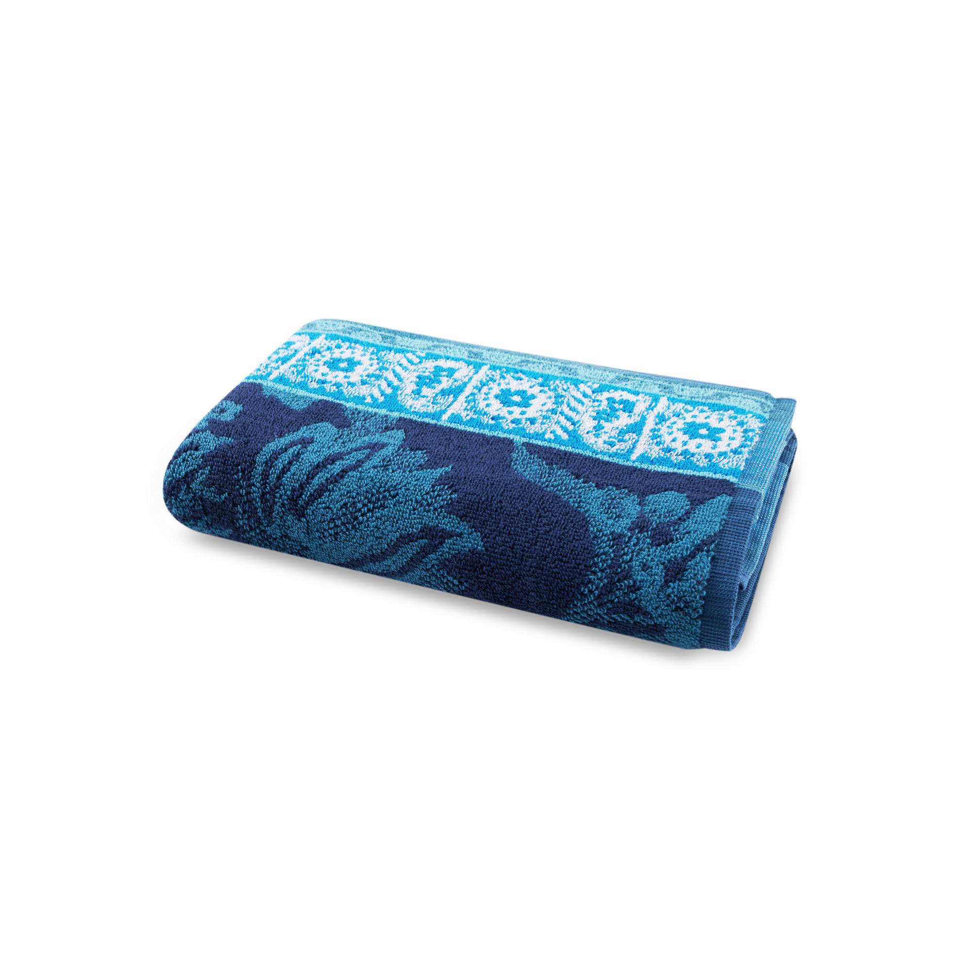 HANDTUCH Genova Blau  - Blau, Basics, Textil (50/100cm) - Bassetti