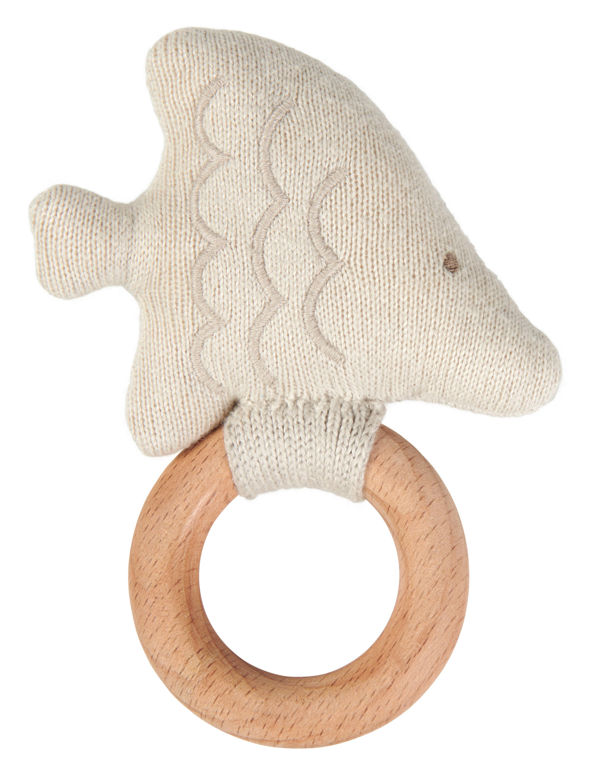 CHRASTÍTKO - bílá, Trend, dřevo/textil (9,5/13cm) - Avelia