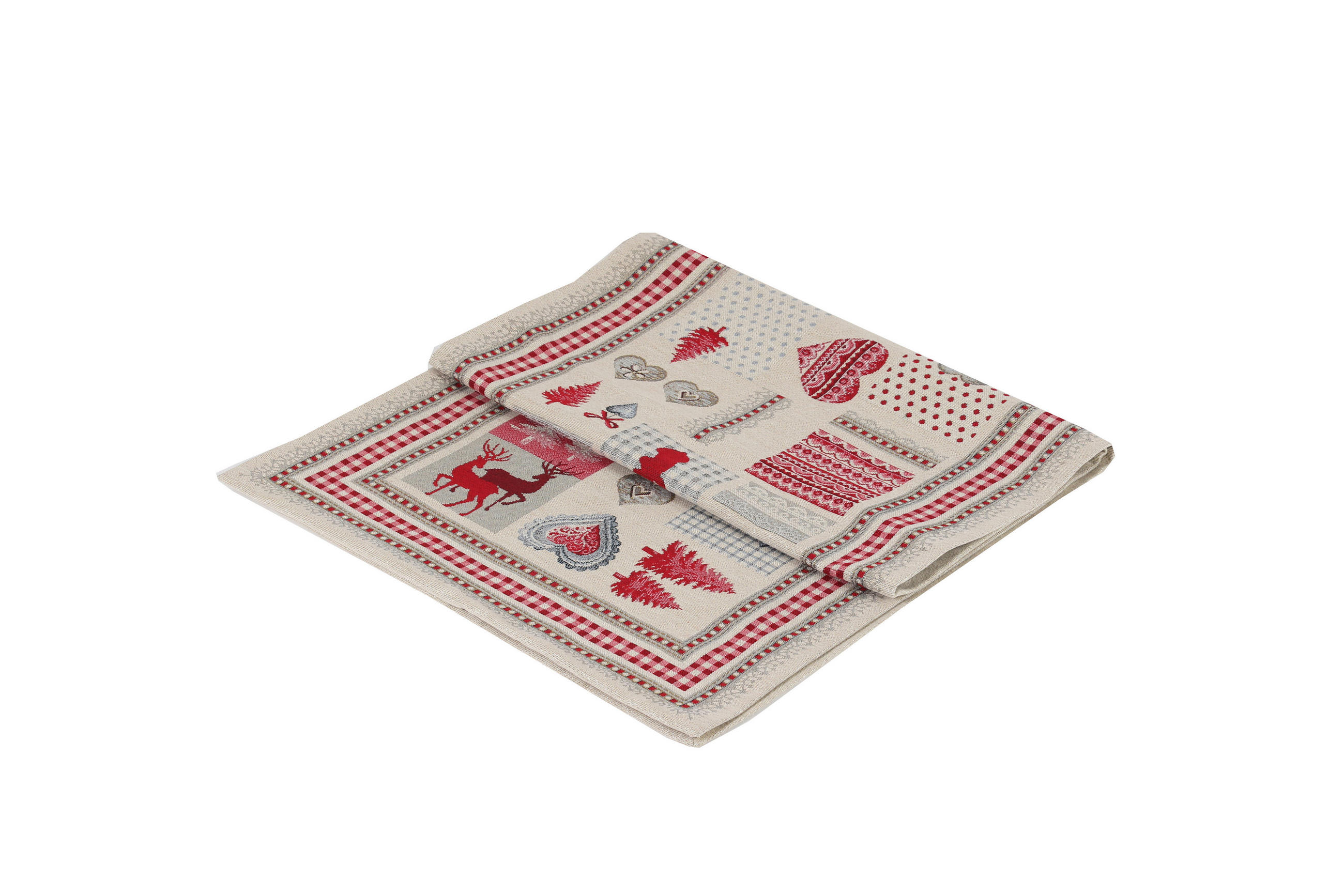 NADPRT 40/140 cm večbarvno  - večbarvno, Basics, tekstil (40/140cm) - X-Mas