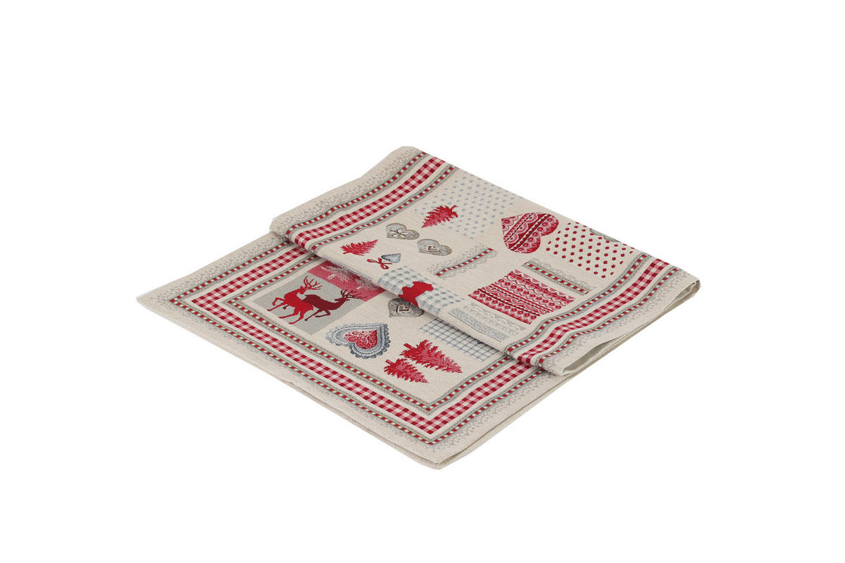 NADPRT 40/140 cm večbarvno  - večbarvno, Basics, tekstil (40/140cm) - X-Mas