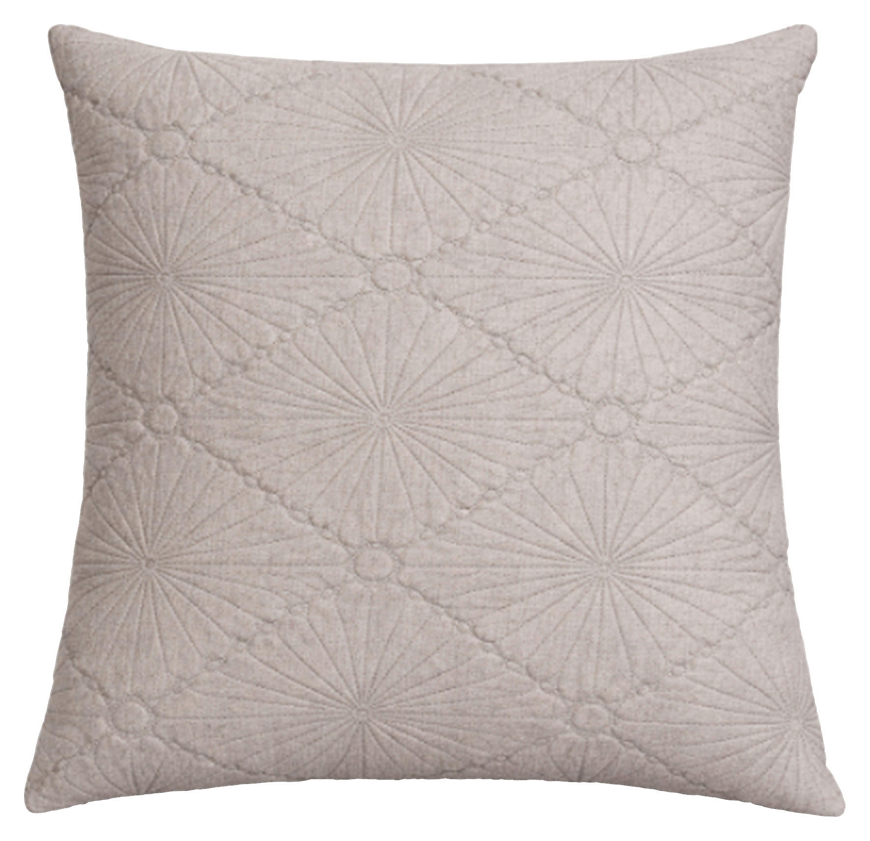 ZIERKISSEN  45/45 cm   - Taupe, Basics, Textil (45/45cm) - Novel