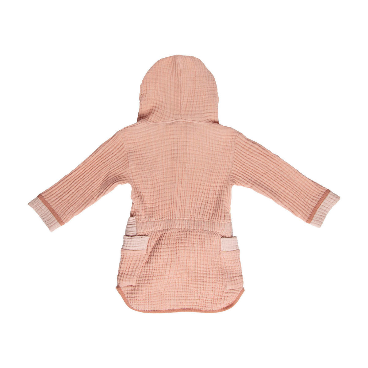 KINDERBADEMANTEL 86/92  - Altrosa/Rosa, Basics, Textil (86/92null) - Bebe Jou