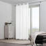 ÖSENSCHAL blickdicht 140/245 cm - Weiß, KONVENTIONELL, Textil (140/245cm) - Ambiente