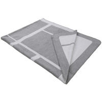 WOHNDECKE 150/200 cm  - Creme/Grau, Basics, Textil (150/200cm) - Dieter Knoll