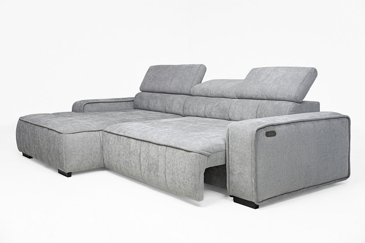 Colțar, textil, măsliniu - negru/măsliniu, Modern, plastic/textil (170/76-99/280cm) - Welnova