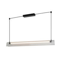 LED-HÄNGELEUCHTE Aliani 9/8/100 cm  - Schwarz, Design, Kunststoff (9/8/100cm) - Nordlux